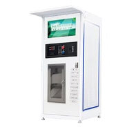 Máquina Expendedora de Agua Automática de Acero Inoxidable, Máquina de Agua Pura por Ósmosis Inversa, Compatible con Pago por Código QR