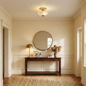 Plafonnier moderne de luxe pour hôtel, projet de villa, hall d'entrée, en albâtre naturel et laiton, LED, certifié UL CE SAA, modèle <span class=keywords><strong>Pascal</strong></span> Bowl semi-encastré - Product Image 2