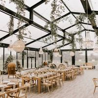 Tente de réception de luxe pour 500 personnes, grande tente d'atrium transparente en aluminium et PVC pour événements commerciaux, mariages et autres occasions en extérieur
