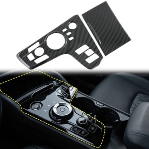 WZXD-Accesorios de decoración <span class=keywords><strong>Interior</strong></span> de fibra de carbono, cubierta de plástico, Panel de Control de ventana, embellecedor para <span class=keywords><strong>Kia</strong></span> <span class=keywords><strong>Sportage</strong></span> <span class=keywords><strong>2022</strong></span> 2023 - Product Image 3