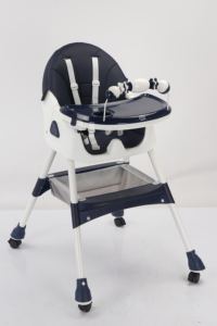 Chaise haute d'alimentation 4 en 1 <span class=keywords><strong>pour</strong></span> bébé <span class=keywords><strong>rehausseur</strong></span> multi-étages et chaise <span class=keywords><strong>pour</strong></span> enfant avec tapis de <span class=keywords><strong>repas</strong></span> multi-usage et plateau lavable au lave-vaisselle - Product Image 3