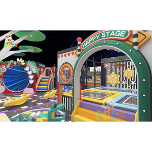 Zachte speeltuin pretpark kinderspeeltoestellen binnen speeltuin zachte speelset ondeugende kasteel winkelstraat aanpasbaar - Product Image 4