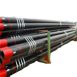 China Supplier API 5CT Oil Casing Thread Btc Drilling Pipe Black Steel Tube and Pipe Best Price Oil or Gas Casing Pipe