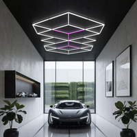 Plafonnier encastré LED Gonengo 7000K, luminaires pour garage de stationnement, éclairage LED pour garage de détail automobile