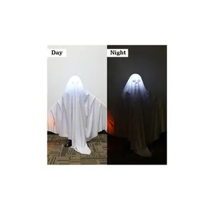 Halloween Horror Decoration Standing Ghost with Light and Spooky Sounds