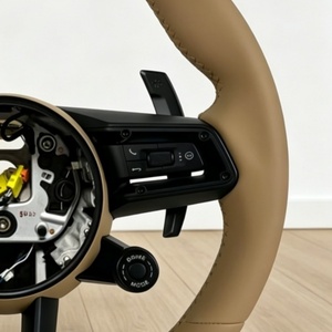 En stock avec bouton de commande, volant de voiture pour Porsche Macan Tayneen Cocoa Cayman 981 987 Cayenne <span class=keywords><strong>955</strong></span> 957 958 Panamera 971 718 - Product Image 4