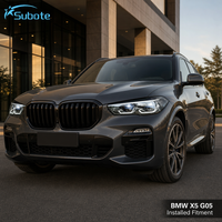 Phares LED Laser Black Shadow à Succès Commercial, Ensemble de Remplacement Original Adapté pour BMW X5 G05, Amélioration Automobile du Phare Avant