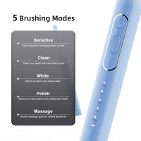 Brosse à dents électrique sonique de haute qualité, vente chaude, vibration rapide, élimination de la plaque dentaire, sécurité pour l'émail, poignée ergonomique antidérapante, soins bucco-dentaires à domicile