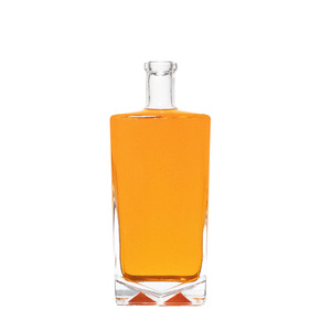 Bán buôn tùy chỉnh 500ml 700ml 750ml 1000ml thủy tinh rỗng rượu chai Vodka <span class=keywords><strong>Tequila</strong></span> Whisky chai thủy tinh với niêm phong Nút Chai Nắp - Product Image 3