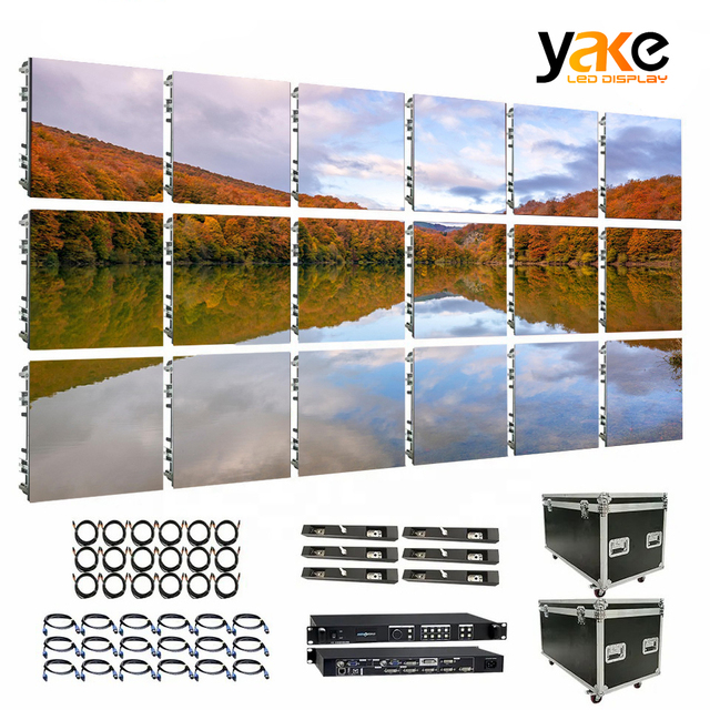 Outdoor Indoor HD 4K Full Color Rental LED Display Screen P3.91MM Waterproof Panel Video LED Wall