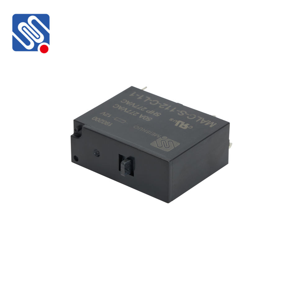 Meishuo MALC 277VAC 50 Amp Latching Power 12v Miniature 50a 1 Coils Latch Relay