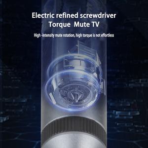 طقم مفك براغي 50 في 1 قابل لإعادة الشحن متعدد الوظائف طقم أدوات إصلاح مفك كهربائي طقم أدوات كهربائية - Product Image 3