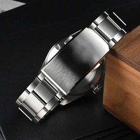 Cronógrafo clásico Diver Reloj automático Zafiro Luminoso AR Recubrimiento Cerámica Bisel Impermeable Hombres Reloj de pulsera