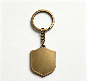 Custom Zinc Alloy Shield Keychain Enamel Metal <b>Key</b> <b>Ring</b> <b>Personalized</b> Logo Pendant Gift Souvenir - Product Image 3