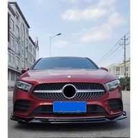 Pour W177 Bodykit Kits de carrosserie de lèvre de becquet de pare-chocs avant pour 2019-2021 Mercedes Benz une classe W177