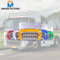 Neue Hexing HE-TS-24V 24V LKW LED-Seitenmarkierungsleuchte Blaues Stroboskop-Warnlicht für Anhänger Traktor Bus