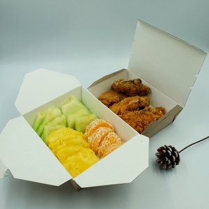 Triple pared Micro flauta Caja para Go Para <span class=keywords><strong>Burguer</strong></span> Caja de papel Alimentos - Product Image 4