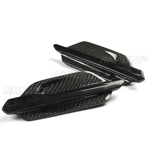 Cache-coffre latéral de remplacement 100 % fibre de carbone véritable pour BMW F87 M2 2014-2022, style MP, avec prises d'air latérales et garnitures de ventilation - Product Image 6