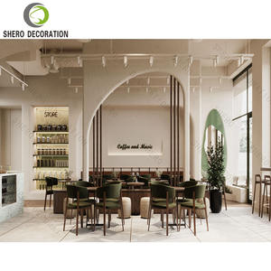 ไอเดียตกแต่งร้านกาแฟสุดหรู ปรับแต่งเฟอร์นิเจอร์ร้านกาแฟ ตู้โชว์ร้านกาแฟทันสมัย - Product Image 3