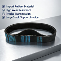 Courroie de distribution synchrone de précision JIEBAO HTD405-5M, faible vibration, bonne flexibilité, courroie d'entraînement pour équipement de traitement automatisé