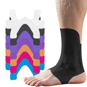 دعم الكاحل دعامة كرة القدم شعار مخصص علم الحركة الكاحل الشريط دعم الكاحل هدفين كرة القدم شعار مخصص علم الحركة الشريط العضلات - Product Image 4