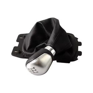 Pomo de Palanca de Cambios Manual con Cubierta de Piel Sintética Negra para <span class=keywords><strong>Ford</strong></span> <span class=keywords><strong>Ecosport</strong></span> 2013 2014 2015 2016 2017 2018 - Product Image 2