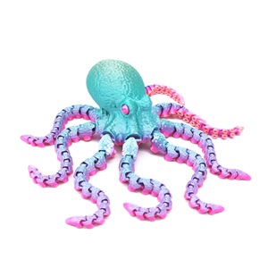 Decoración de Pulpo Realista Impresa en 3D en Varios Colores con Articulaciones Móviles Unisex para Mayores de 15 Años - Product Image 4