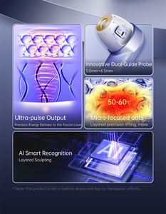 Appareil de soin du visage pour le lifting, l'élimination des rides et le raffermissement de la peau, appareil de beauté pour usage domestique - Product Image 3