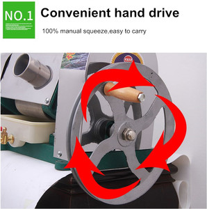 เครื่องทำน้ำอ้อยแบบแมนนวลเครื่องสกัดน้ำอ้อยสำหรับการค้าแบบแมนนวลสำหรับงานหนัก - Product Image 2