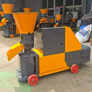 Macchina per la produzione di mangimi per animali (bovini, suini, polli) con cabina di controllo elettrica integrata per piccole aziende agricole e lavorazione di mangimi in pellet - Product Image 5