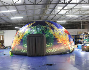 Projecteur de planétarium portable, dôme gonflable impression complète, tente de cinéma - Product Image 5