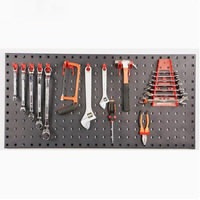 Crochet de rangement mural amovible créatif en PVC auto-installé pour la cuisine, le garage et la garde-robe-Flexible pour l'outil