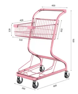 Shopping Cart Supermarket Shopping Mall Trolles