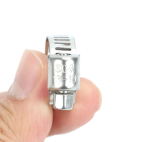 Colliers de serrage à vis sans fin de type américain en acier inoxydable 304 réglables de haute qualité