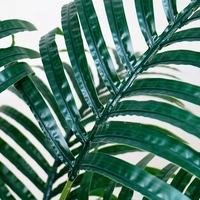 Bonsaï en plastique, plante artificielle décorative pas chère, grande plante verte pour salon, décoration tropicale de haute qualité, palmier avec pots