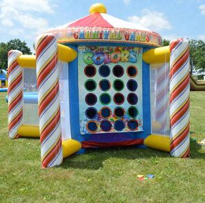 Stand de jeux gonflable d'aventure en PVC pour extérieur, 4-en-1, personnalisable, pour enfants/adultes et usage en maternelle - Product Image 6