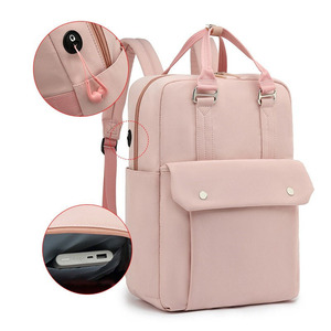 Custom Large Waterproof School Laptop Bag <b>Women</b> Girls Back Pack Custom Teenagers <b>Travel</b> <b>Backpack</b> - Product Image 4