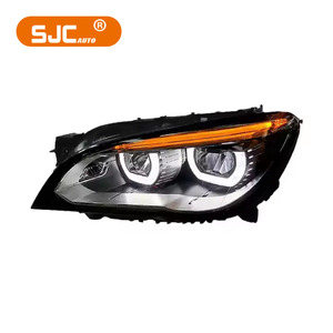 Montaje de faros delanteros de alta calidad SJC para BMW F01 F02 y <span class=keywords><strong>M7</strong></span> 7 Series 2009-2015, luz delantera Led para accesorios de coche BMW - Product Image 1