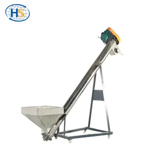 Powder hopper feeding automatic particle granules masterbatch pellet hopper screw feeder