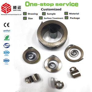 OEM Paslanmaz Çelik Spiral Düz Yay, Elektrikli Süpürge, Kürek Makinesi, Yangın Güvenlik Damperi, Köpek Tasması için - Product Image 1