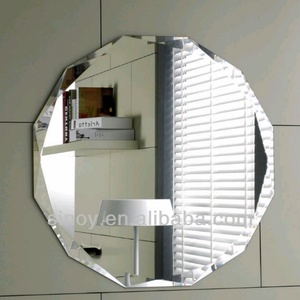 Wholesale Factory <b>Small</b> Cut Size Custom square Shape 4mm Silver Bevelved Wall <b>Mirror</b> - Product Image 5