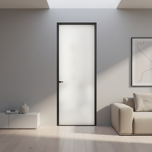 <span class=keywords><strong>Porte</strong></span> à double battant française en aluminium DERCHI, verre fumé, <span class=keywords><strong>porte</strong></span> insonorisée pour hôtel, intérieur, <span class=keywords><strong>salle</strong></span> <span class=keywords><strong>de</strong></span> <span class=keywords><strong>bain</strong></span>, design <span class=keywords><strong>de</strong></span> cadre blanc - Product Image 3