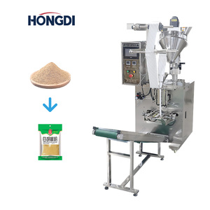 La máquina envasadora de polvo totalmente automática está diseñada para envasar proteína en polvo, cacao en polvo y café en polvo. - Product Image 1