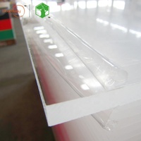 Feuille acrylique polie Ultra-épaisse à haute transparence pour les accessoires d'affichage