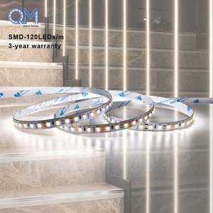 شريط إضاءة LED من نوع QM بطول 120 مصباح/متر بألوان RGB لغرف الألعاب، بطول 150 قدم لتزيين الغرف، إضاءة مرنة - Product Image 1