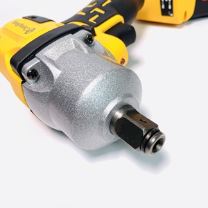 Llave de Impacto Inalámbrica de Alto Torque, Amarilla, para Reparación de Neumáticos de Automóvil, Batería de Litio Recargable, Llave Inalámbrica de Alta Resistencia - Product Image 3