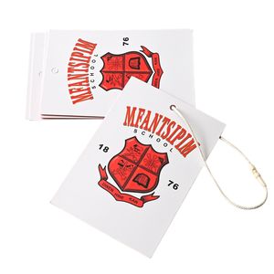 Etiquetas colgantes de papel ecológicas sostenibles de la mejor calidad directas de fábrica de China para ropa con logotipo propio China - Product Image 2