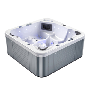 Vasca Idromassaggio di Lusso Hydrorelax per 6 Persone <span class=keywords><strong>in</strong></span> Acrilico con Massaggio Jet <span class=keywords><strong>Spa</strong></span> per Ville Hotel Piscina <span class=keywords><strong>Spa</strong></span> da Esterno <span class=keywords><strong>in</strong></span> PVC - Product Image 4