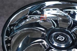 Jantes forgées décalées 22 23 24 26 pouces en 6061-T6 finition chrome pour Chevrolet Cadillac Escalade - Product Image 6