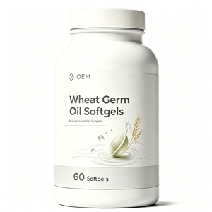 Cápsulas de Aceite de Germen de Trigo de Marca Privada OEM al por Mayor, Favorecen la Salud de la Piel, la Actividad Antioxidante y la Salud Inmunológica - Product Image 1